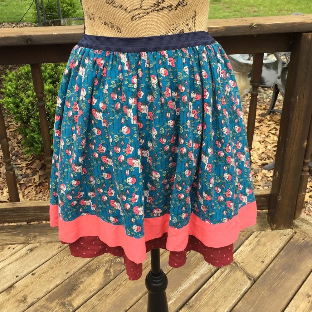Matilda Jane Layered Floral Skirt